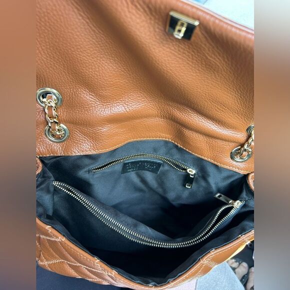 NWOT~Ines Leather Crossbody Bag - Picture 5 of 10